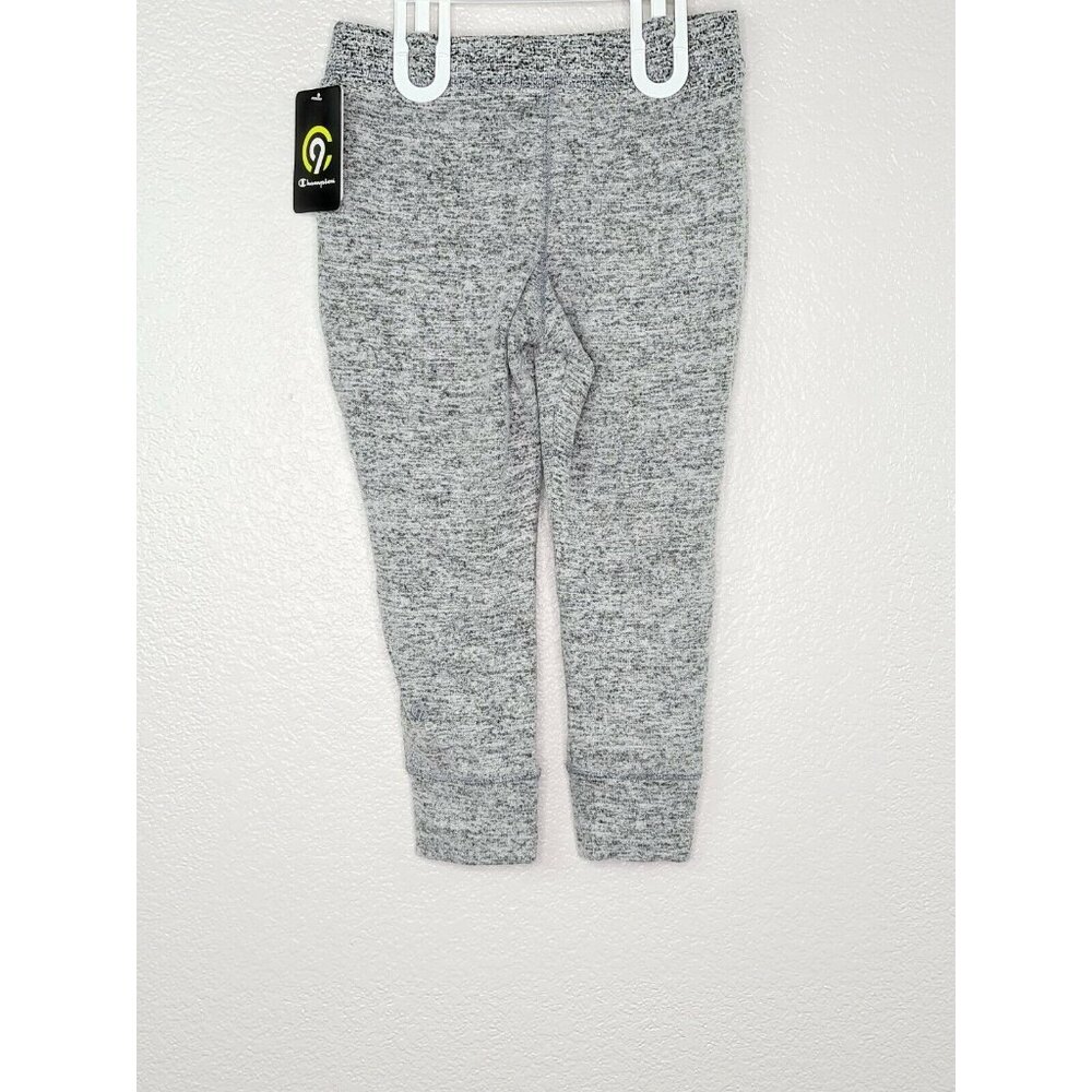 Champion C9 Girls Black Heather Breathable Fabric Stretch Jogger Sweatpants